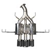 Stainless Steel Cat-Back Exhaust System w/ Carbon Fiber Tips, 2017-2020 Honda Civic Type R 2.0L Turbo - image 3
