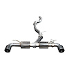 Performance Stainless Steel Cat-Back Exhaust System w/ Carbon Fiber Tips, 2020-2021 Toyota GR Supra 3.0L Turbo (A90/A91) - image 1
