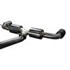 Performance Stainless Steel Cat-Back Exhaust System w/ Carbon Fiber Tips, 2020-2021 Toyota GR Supra 3.0L Turbo (A90/A91) - image 3