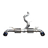 Performance Stainless Steel Cat-Back Exhaust System w/ Burnt Titanium Tips, 2020-2021 Toyota GR Supra 3.0L Turbo (A90/A91) - image 1