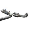 Performance Stainless Steel Cat-Back Exhaust System w/ Burnt Titanium Tips, 2020-2021 Toyota GR Supra 3.0L Turbo (A90/A91) - image 3