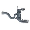 Black Dual Axle Back Exhaust System, 2018-2021 Jeep Wrangler JL 3.6L, 2018-2021 Jeep Wrangler JL 2.0L Turbo - image 2