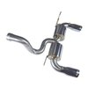 Performance Polished Dual Axle Back Exhaust System, 2018-2021 Jeep Wrangler JL 3.6L, 2018-2021 Jeep Wrangler JL 2.0L Turbo - image 3