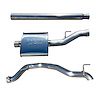 Single Exit High Tuck Exhaust System, 2020 Jeep Gladiator JT 3.6L - image 1