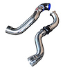Polished SES Intercooler Pipes, 2013-2019 Cadillac ATS 2.0L Turbo, 2016-2020 Chevrolet Camaro 2.0L Turbo - image 1