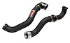 Wrinkle Black SES Intercooler Pipes, 2013-2019 Cadillac ATS 2.0L Turbo, 2016-2020 Chevrolet Camaro 2.0L Turbo - image 1