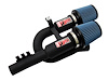 Wrinkle Black SP Short Ram Air Intake System, 2008-2010 BMW 135i 3.0L(tt) E82/88, 2007-2010 BMW 335i/xi 3.0L(tt) E9X - image 1