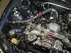 Black SP Short Ram Air Intake System, 2005-2007 Subaru Impreza 2.5L - image 2
