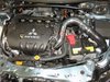 Black SP Cold Air Intake System, 2015-2017 Mitsubishi Lancer L4-2.4L - image 2