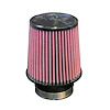 8-Layer Oiled Cotton Gauze Air Filter, 2.75 in. Flange ID, 5 in. Base, 5 in. Media Height, 4 in. Top - image 1