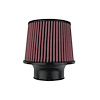8-Layer Oiled Cotton Gauze Air Filter, 3.00 in. Flange ID, 6 in. Base, 5 in. Media Height, 5.30 in. Inertia Top - image 1