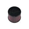 8-Layer Oiled Cotton Gauze Air Filter, 3.00 in. Flange ID, 6 in. Base, 5 in. Media Height, 5.30 in. Inertia Top - image 2