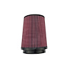 8-Layer Oiled Cotton Gauze Air Filter, 5.00 in. Flange ID, 6.5 in. Base, 8 in. Media Height, 5.30 in. Inertia Top