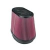 8-Layer Oiled Cotton Gauze Air Filter, 8.5 in.x 5.63 in. Oval Flange ID, 7 in. Media Height, 4 x 8 in. Oval Top - image 2