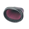 8-Layer Oiled Cotton Gauze Air Filter, 8.5 in.x 5.63 in. Oval Flange ID, 7 in. Media Height, 4 x 8 in. Oval Top - image 3