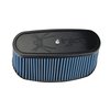 SuperNano-Web Air Filter, 8.725 x 3.940 in. Oval ID, 10.375 x 5.590 in. Oval Base, 4.75 in. Media Height - image 2