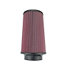 8-Layer Oiled Cotton Gauze Air Filter, 4 in. Flange ID, 6.5 in. Base, 10.30 in. Media Height, 5.30 in. Inertia Top - image 1