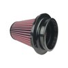 8-Layer Oiled Cotton Gauze Air Filter, 4 in. Flange ID, 6.5 in. Twist Lock Base, 6.75 in. Media Height, 5 in. Top - image 3