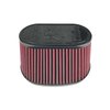 8-Layer Oiled Cotton Gauze Air Filter, 8.50 x 5.63 in.; Oval ID, 9.920 x 7.170 in.; Oval Base, 5.70 in. Media Height - image 2