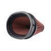 8-Layer Oiled Cotton Gauze Air Filter, 6.7 x 4.55 in. Oval ID, 7.7 in. x 5.7 in. Oval Base, 5.55 in. Media Height - image 3