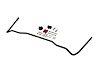 51005 Anti-Swaybar - Rear for 77-83 BMW E21 - image 1