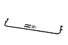 51284 Anti-Swaybar - Rear for 04-06 Scion XA, XB - image 1