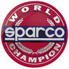 Horn Button/Emblems Red Sparco Logo - image 1