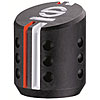 Settanta R Shift Knob Black with Orange and White Accents - image 1