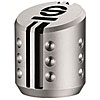 Settanta R Shift Knob Silver with Black and White Accents - image 1
