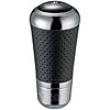 Techno Shift Knob Chrome Wrapped in Perforated Leather - image 1