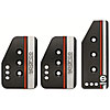 Settanta Pedal Set Black with Orange and White Accents - image 1