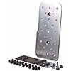 Dead Pedal Grip Polished Aluminum - image 1