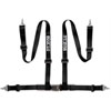2" 4-Point Snap-In Racing Harness Black - image 1