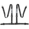 2" 4-Point Bolt-In Racing Harness Black - image 1
