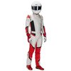 Lunargrid RS-6 Racing Suit White/Red SFI 3.2A/5 - image 3