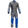 Lunargrid RS-6 Racing Suit Gray/Blue SFI 3.2A/5 - image 1
