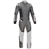 Lunargrid RS-6 Racing Suit Gray/White SFI 3.2A/5 - image 1