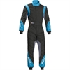 Eagle RS-8.1 Racing Suit Black/Celeste - image 1