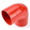 Silicone 90° Elbow 3.0" to 3.5" - image 1