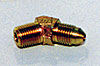 Oil Line Fitting - 45° 1/8" NPT x -3AN - image 1