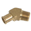 Oil Line Fitting - 45° 1/2" NPT x 5/8 Hose - image 1