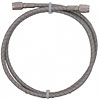 Universal PTFE Stainless Steel Braided Line -4AN Female Swivel Ends - image 1