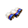 ESHCR17BLUTIP Exhaust Tail Pipe Tip for 2017-2021 Honda Civic - image 1