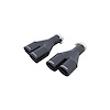 ESKC19BLKTIPS Exhaust Tail Pipe Tip for 2019-2019 Kia Forte - image 1
