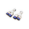 ESKC19BLUTIPS Exhaust Tail Pipe Tip for 2019-2019 Kia Forte - image 1