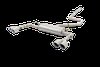 ESKC22VKCS Exhaust System Kit Fits Select Kia Forte, Cat-Back - image 2