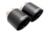 ES-TY21-BLACKTIP Exhaust Tail Pipe Tip Fits Select Toyota Yaris - image 1