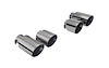 ES-VW09-BLACKTIPS Exhaust Tail Pipe Tip for 2015-2018 Volkswagen Golf - image 1