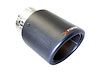 ES-VW09-CFTIPS Exhaust Tail Pipe Tip Fits Select Volkswagen Golf R - image 1
