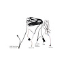 VK16 Varex Single/Dual Wiring Harness for Hard Wiring Applications
